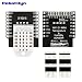 RobotDyn - DHT22 - Temperature and Humidity sensor Shield for WeMos D1 mini / PRO, with pin-headers set.