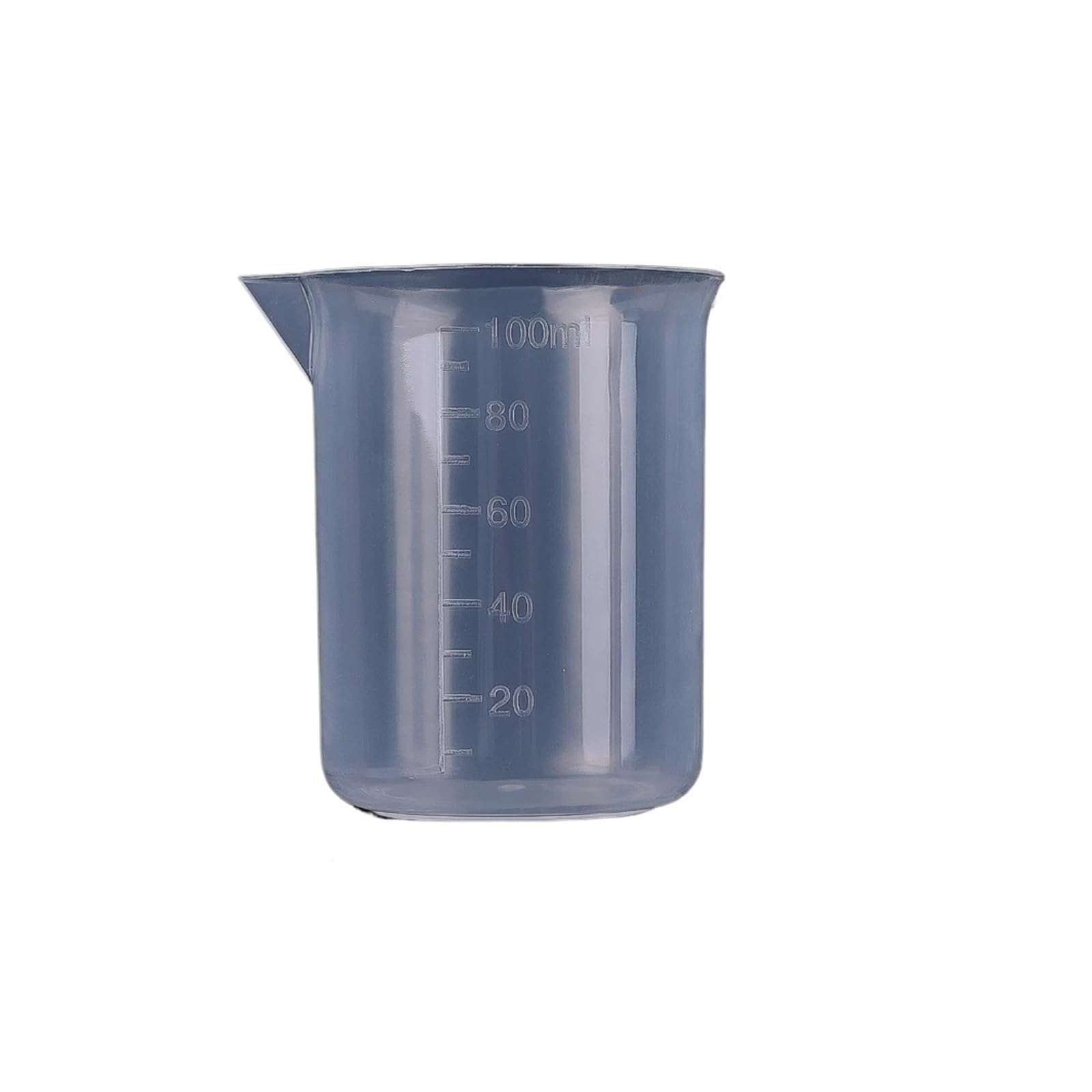 Taza Medidora Vasos medidores de plástico 100 ml, for laboratorio, 6 o 12 unidades, venta al por mayor, for químico, utensilios cocina for hornear Jarra Medidora Cocina(12PCS)