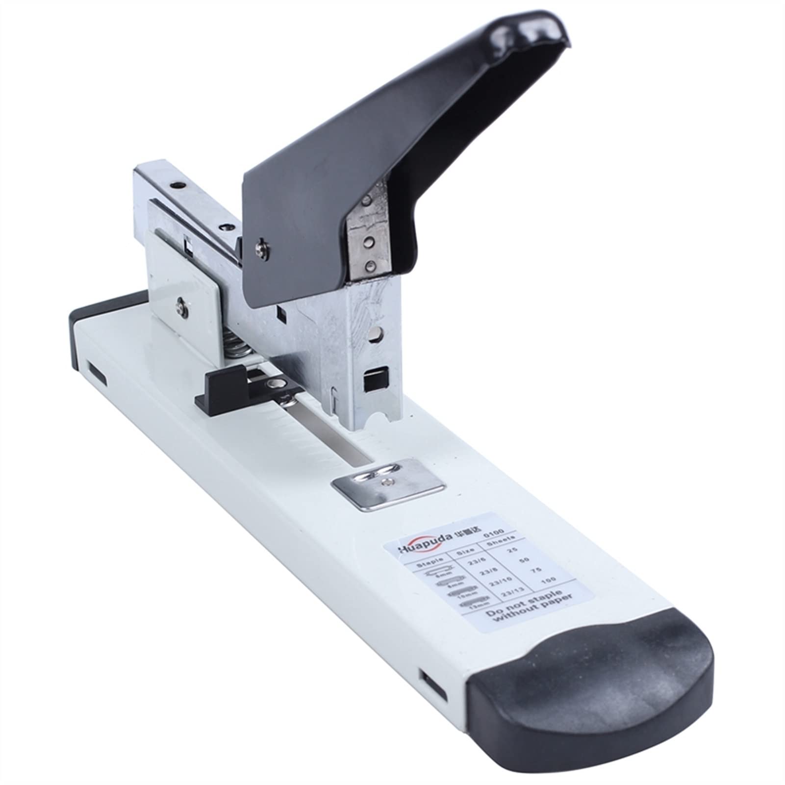 Hefter Schwerer Hefter aus Metall, Hefter for Binden, 120 Blatt Kapazität, Büro-Werkzeug, Schreibtisch, Standard-Hefter for den Heimarbeitsbereich, die Schule Bürozubehör