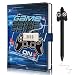 Game Diary with Lock for Boys Ages 8-12, Video Game Journal with Lock for Kids, Cool Birthday Gifts for Boys 10-18, Writing Gaming Notebook with Pen Back to School Gifts for 7 8 9 10 11 12 13 14 15 Year Old Teenages