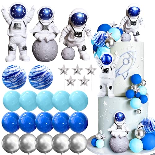Décorations de gâteau spatiales pour anniversaire et baby shower