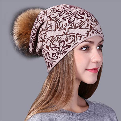 Casquette Gravity Falls en laine tricotée bleu et blanc | Bonnet chaud et épais