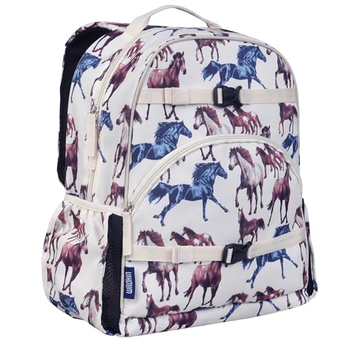 Image of Wildkin 15 inch Kids Backpack for School & Travel - Durable, Padded, Multiple Pockets, Boys & Girls Ages 5-10