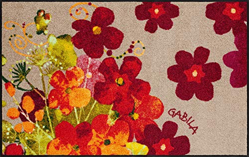 Salonloewe Rosina Wachtmeister  Felpudo, plástico, carbón, 75 x 120 cm