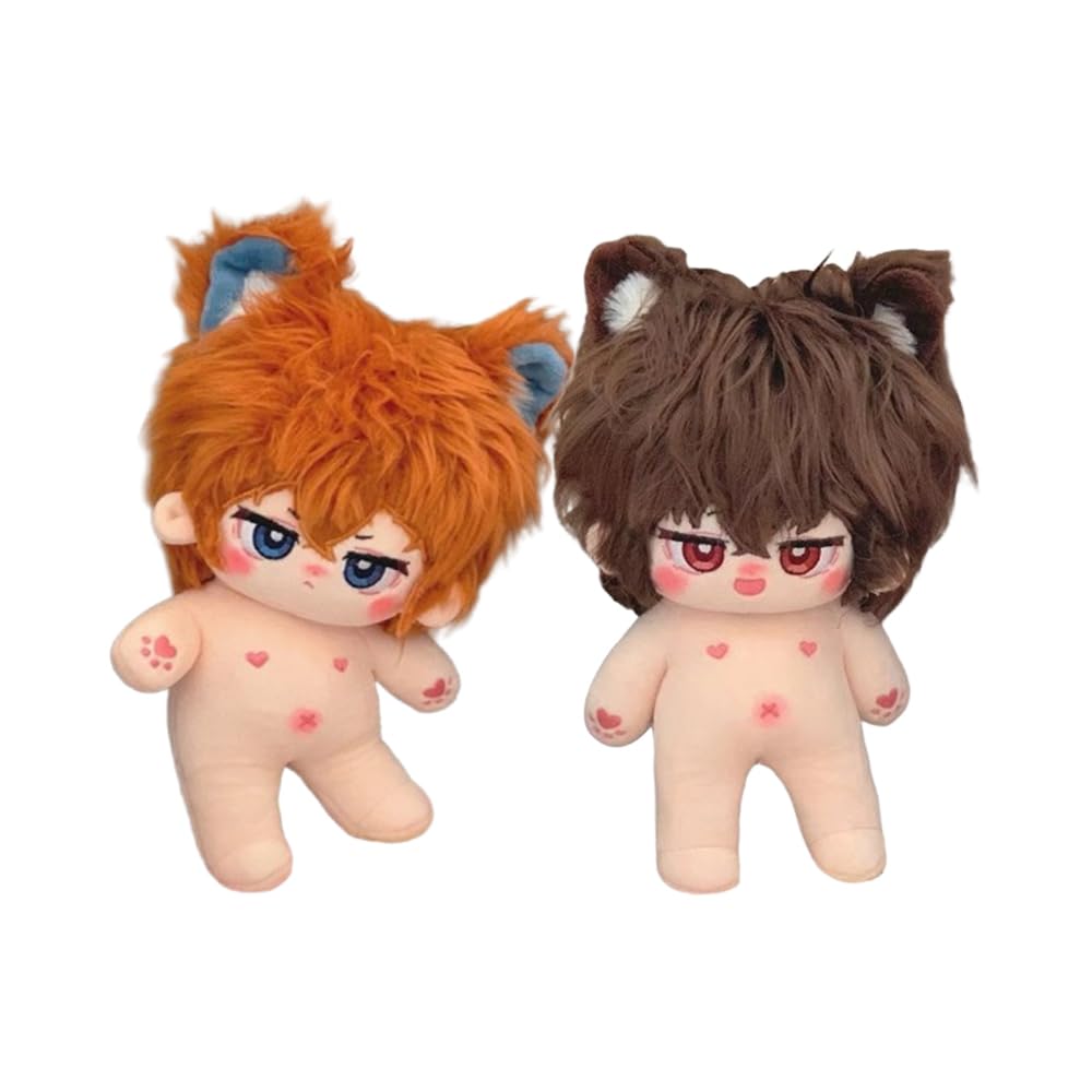 Zhongkaihua Nakahara Chuuya Dazai Osamu Plush BSD Figures Soft Stuffed Anime Character Cute Cartoon Throw Pillow 20CM Occasions Home Decorations Gifts — image 1