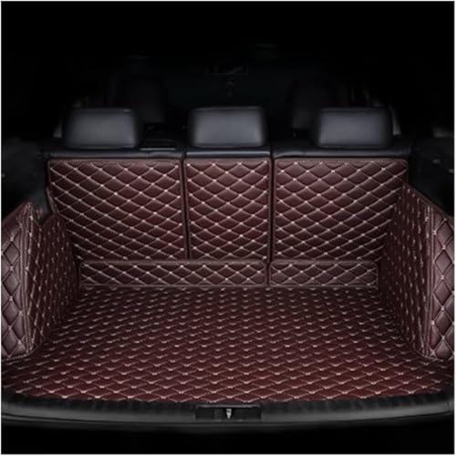 Tapis de voiture universels et tapis de coffre pour Hyundai Santa Fe 2013-2018 7 places