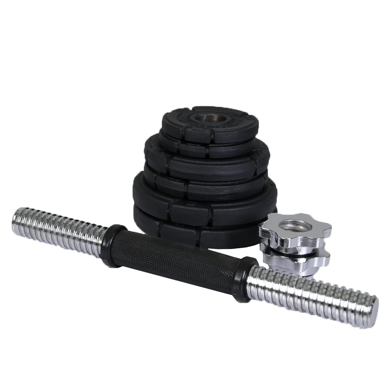 energetics Premium Kurzhantel-Set, Black, One Size, Schwarz, Einheitsgröße