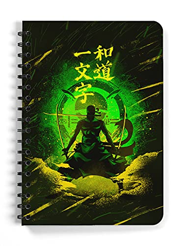 Image of ComicSense.xyz Anime Sketchbook Thousand Sunny Crossroads 5th Gear Printed A5 Spiral Drawing Sketch Book Unruled for Kids Students Gift (Pack of 3)