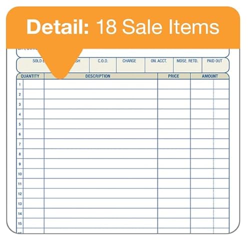 Cosco Business 2-Part Carbonless Invoices 8.5" X 11" 50 Sets/Book