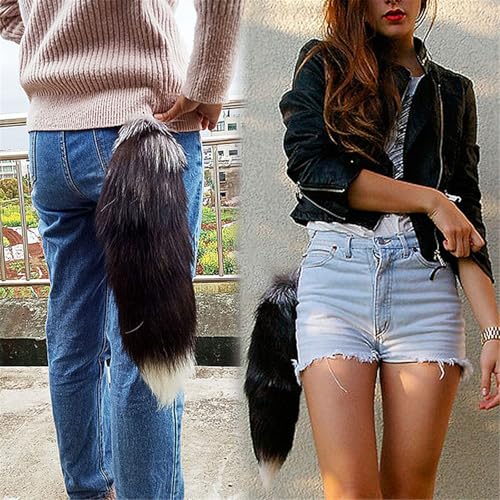 Porte-clés queue de renard pour personnaliser votre sac à main - 3