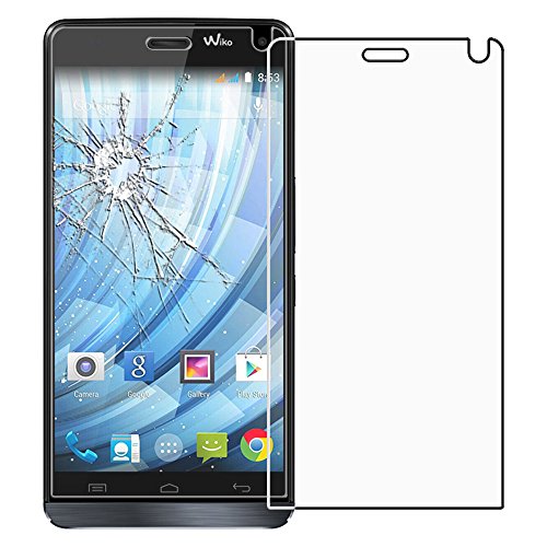 ebestStar - Verre trempé Compatible avec Wiko Getaway Film Protection Ecran Vitre Protecteur Anti Casse, Anti-Rayure, Pose sans Bulles [Appareil: 143 x 69.5 x 7.2mm,...