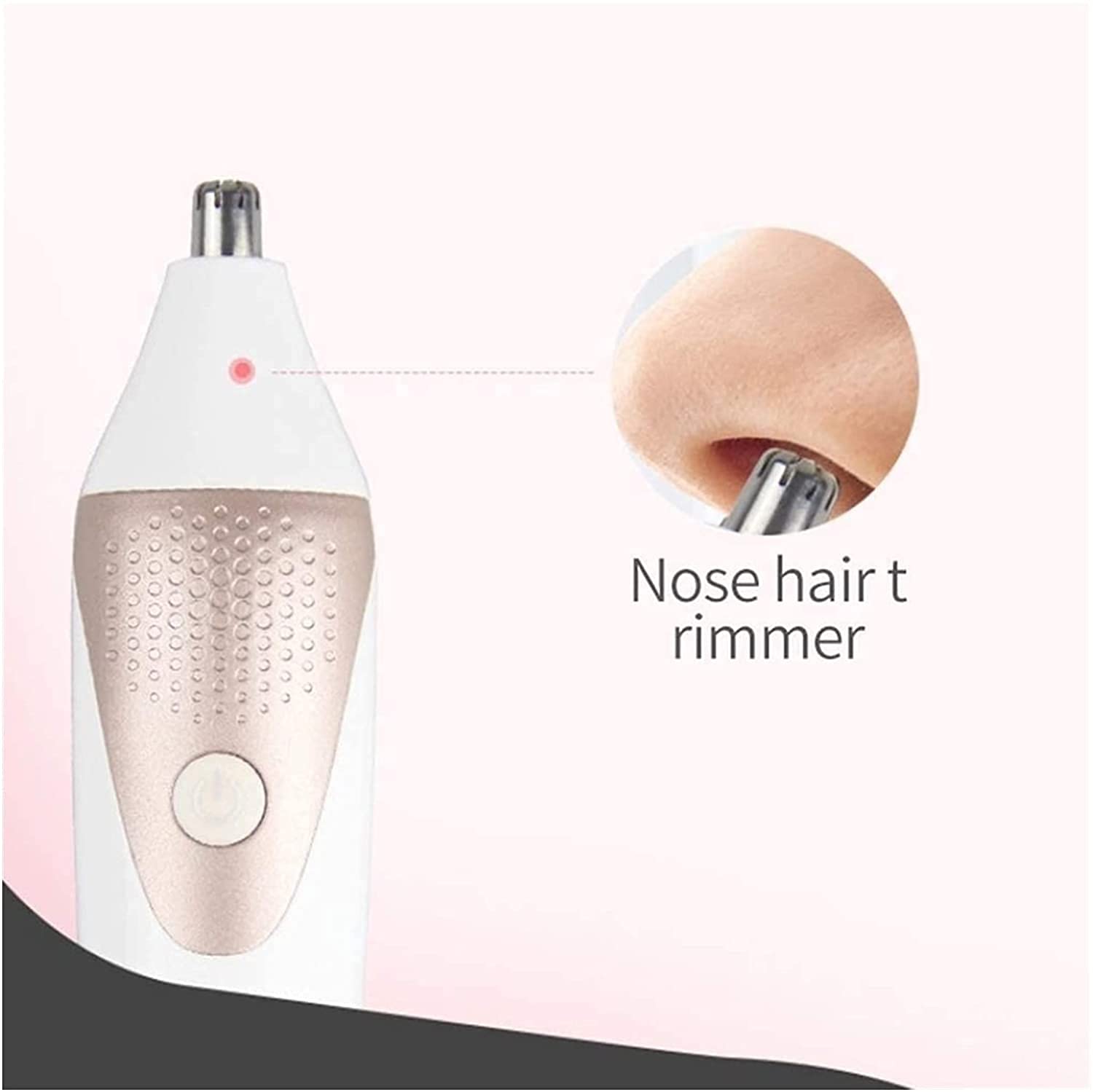 Epilatore da Donna, Rasoio Elettrico 5 in 1, epilazione facciale da Donna, Rasoio e rifinitore, Cordless, Bagnato e Asciutto
