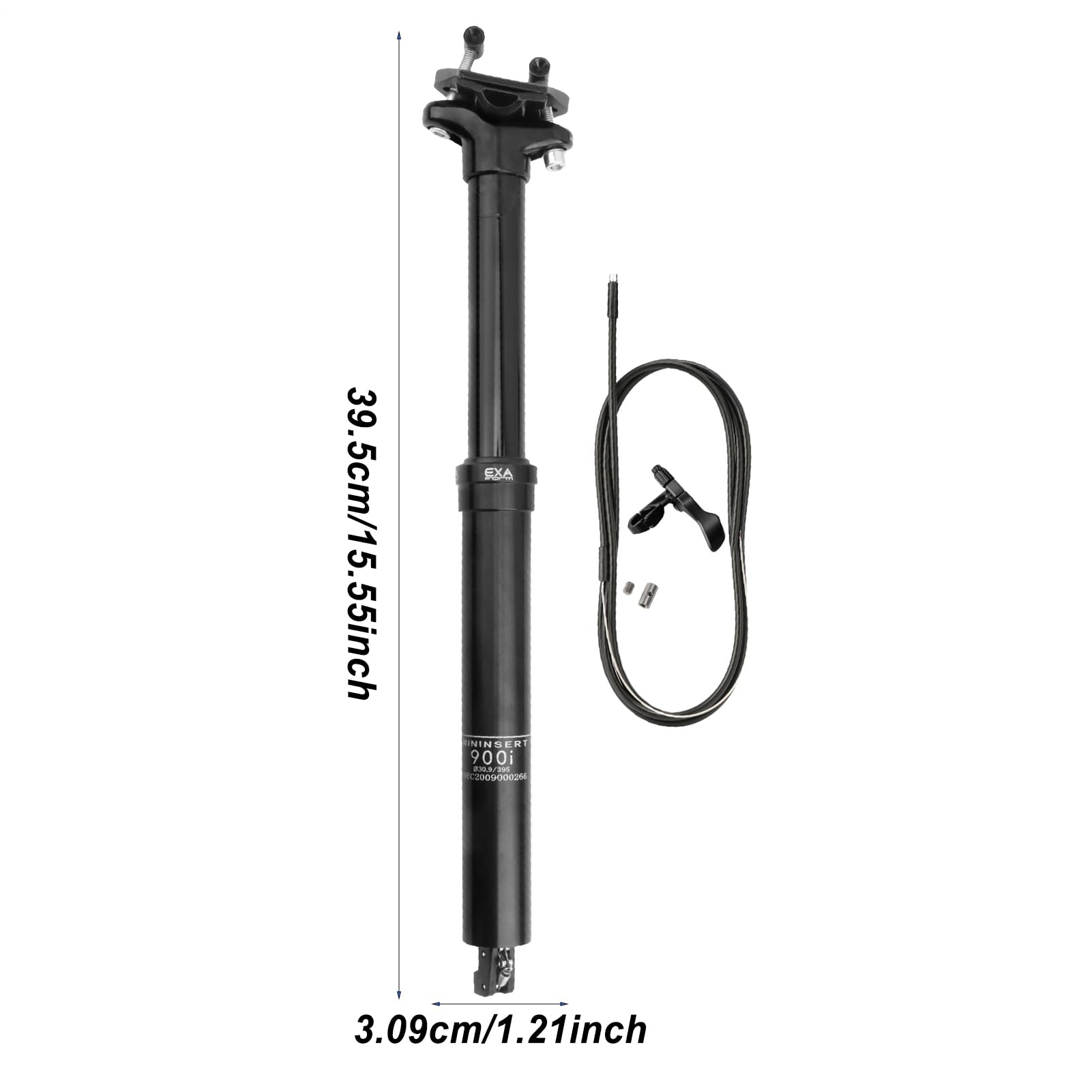 Regolatore Altezza Sella Bici 30.9/31.6mm Attrezzo Regolabile In Lega Di | Reggisella Dropper Esterna Per Attrezzatura Ciclismo Escursione Strada Viaggio Giardino