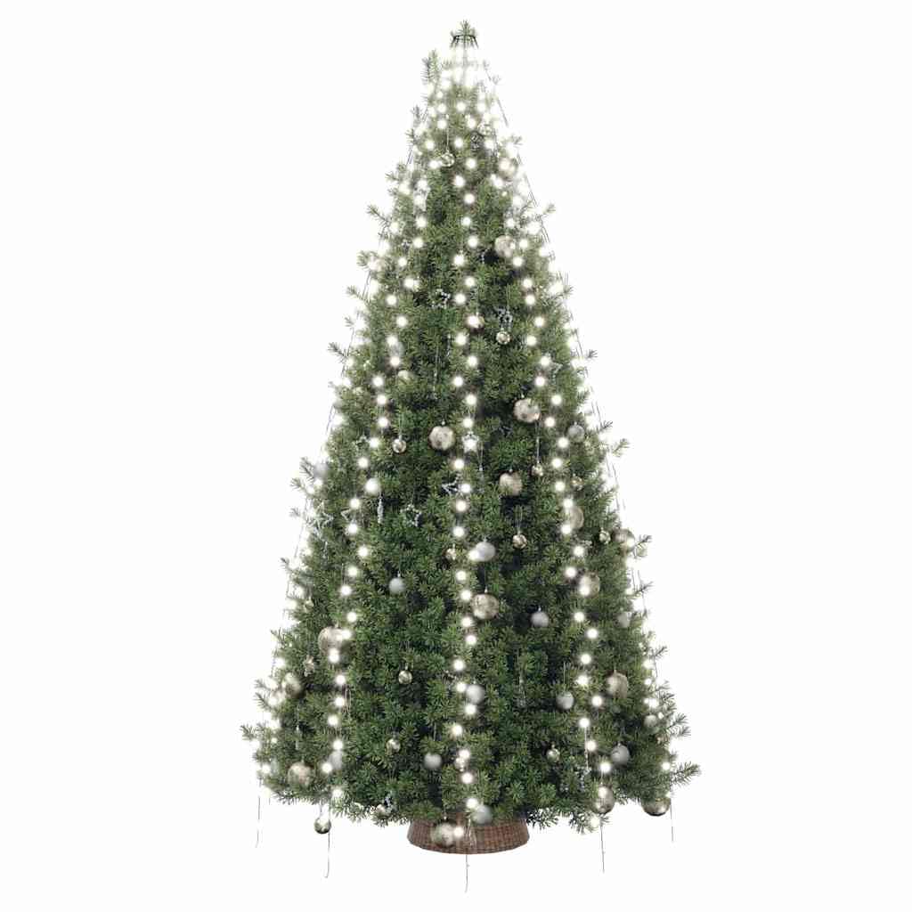 Narzędzia domowe - lampki choinkowe z 400 diodami LED zimna biel 400 cm