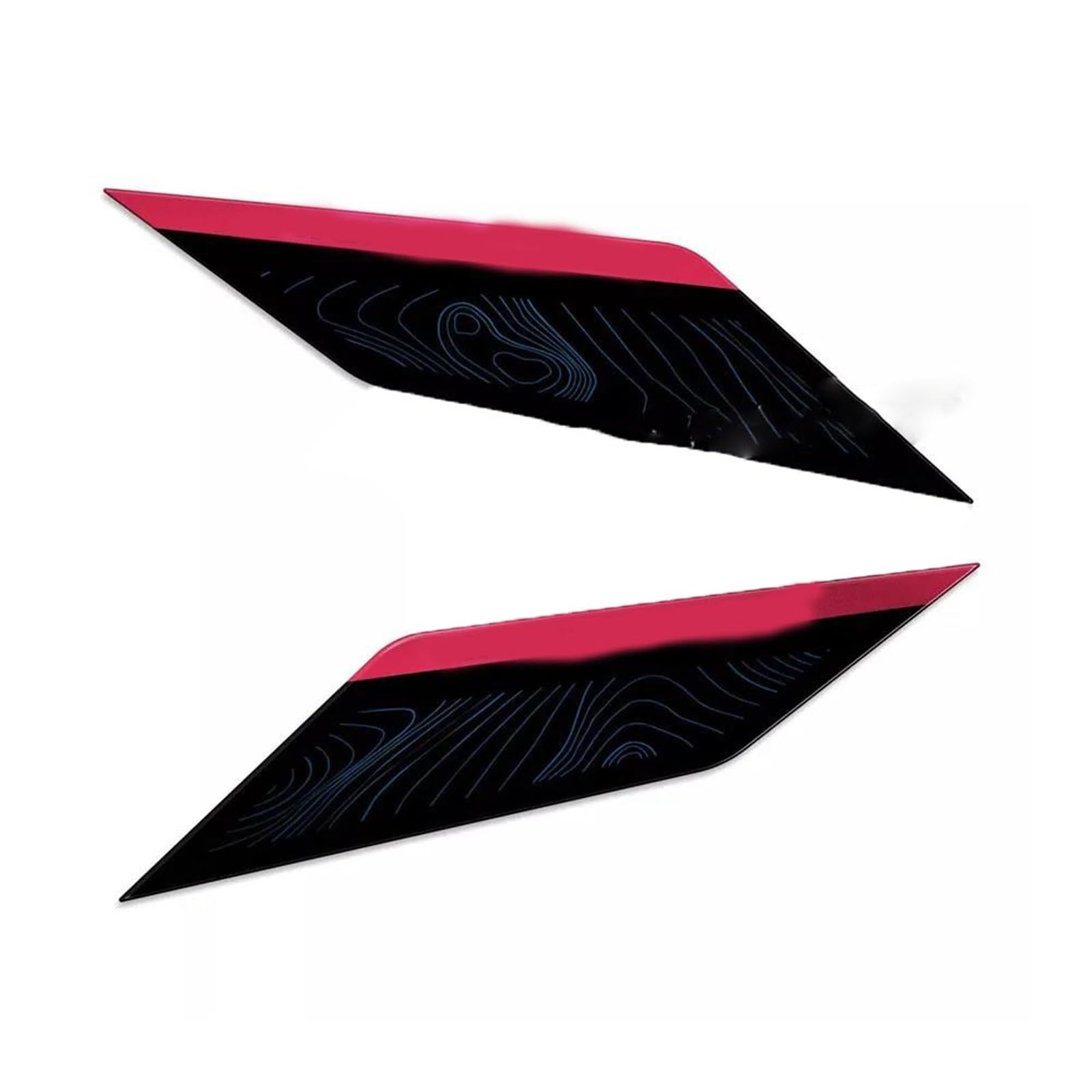 Tynbv Black- Silver Decorative Sticker For Y-Amaha Tenere 700 For World Rally 2023 2024 Motorcycle Tank Pad Stickers Scratch-Resistant Protective Sticker