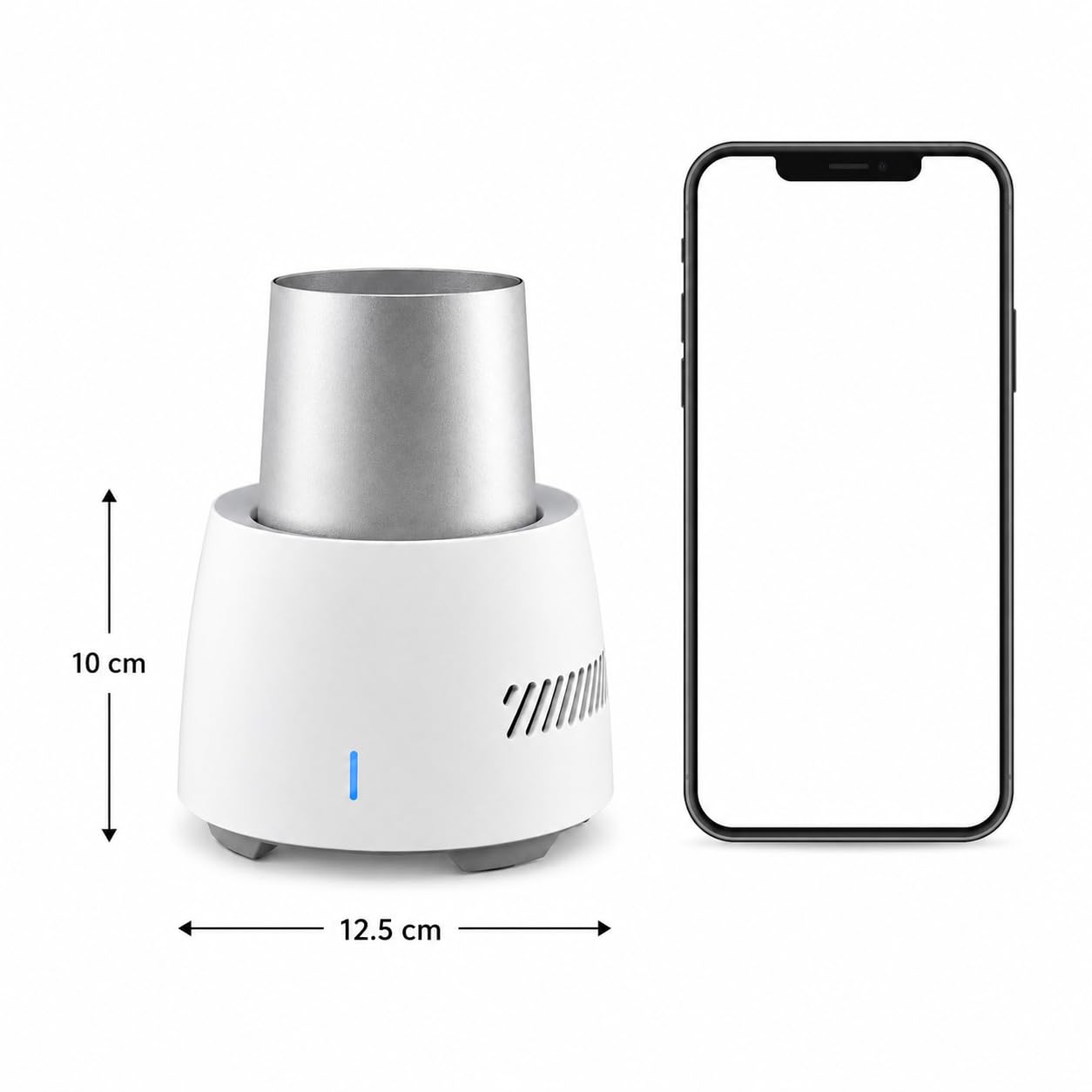 Raffreddatore elettrico portatile per bevande, per lattine, birra e gelato, ideale per feste e uso esterno, mantiene le bevande fresche all'istante