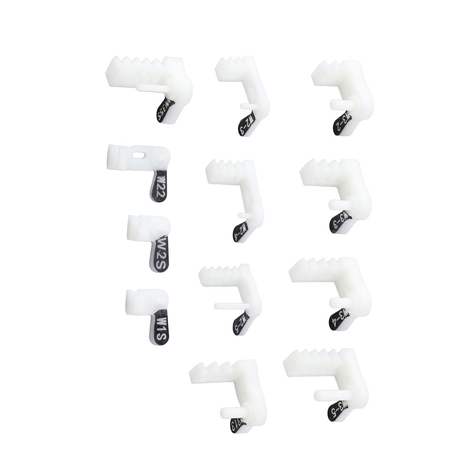 12 Pezzi Kit per Utensili per la Ricambio per la Ricambio del Disco Rigido ABS Premium per Il Recupero e la Riparazione dei Dati, con pettini a Testa Magnetica e Chiodi fissi,
