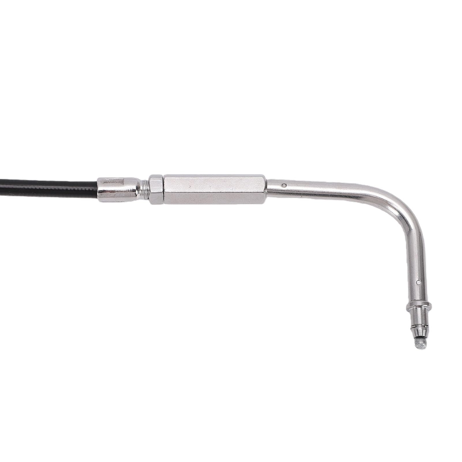 Greensen Juego de Cables de Acelerador de Motocicleta, Paquete de 2 Cables de Acelerador de Acero Inoxidable, Control Extendido de 35,43 Pulgadas, Funcionamiento Suave, Fácil Reemplazo para XL883