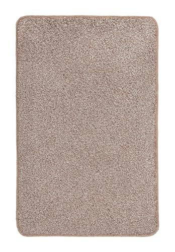 Kleine Wolke Seattle / 70 x 120 cm/Farbe Taupe Badteppich, Polyester,...
