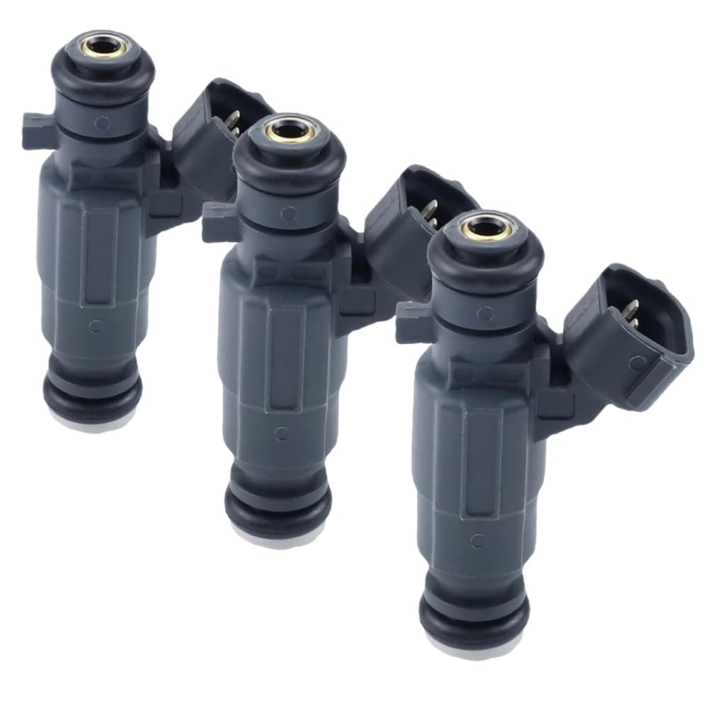 Fuel Injector Compatible with Vauxhall for Corsa Mk V F 1.2 2019-0280157127 9676017480 Fuel Injector Valve(3pcs)