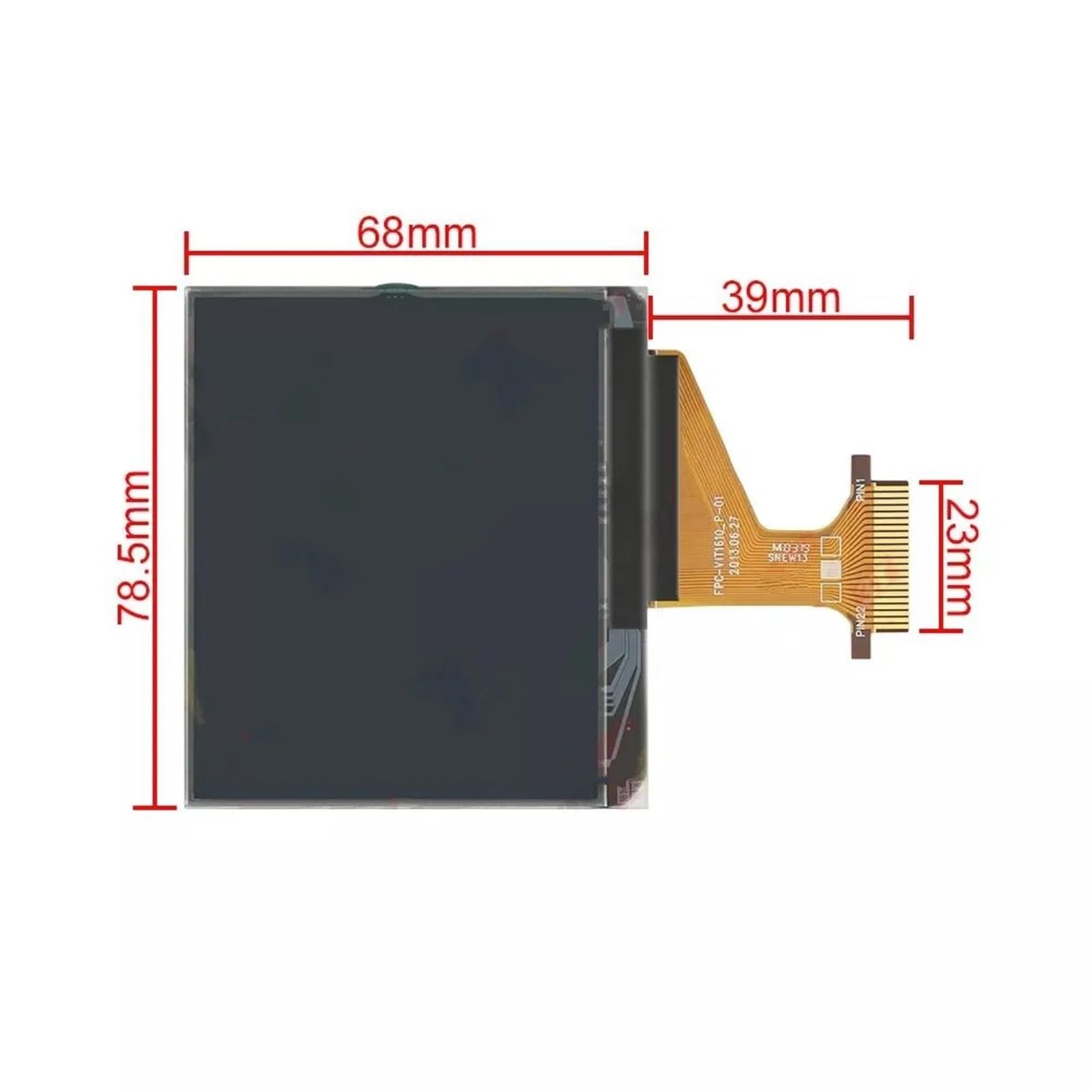 Pantalla para Coche para Fiat Panda III 312 319 519