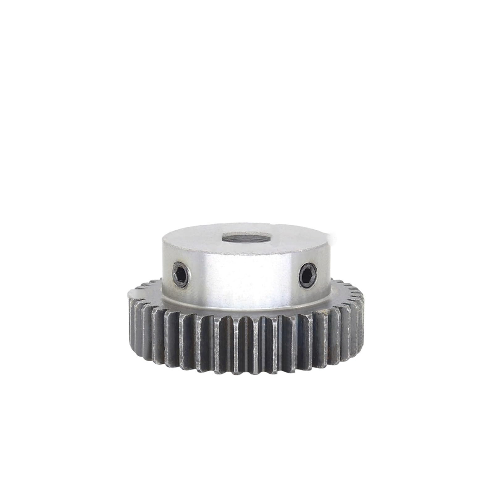 Bevel Gear Pinion Hardware Mechanical 1pcs 1M40T Spur Gear Bore 6/6.35/7/8/10 /12/12.7/14/15/16/17/20mm Motor Gear Low Carbon Steel Material Metal Gear for Motor(1M40T-Bore 16x5x2.3)