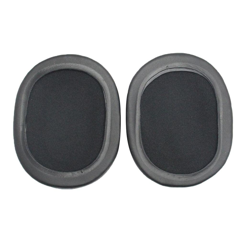 3 Piezas Almohadillas para Auriculares Audio‑Technica SR5BT Cojines de Recambio Fundas de Orejera Cubiertas para Auricular Cuero Sintético con ESP, 2 Piezas