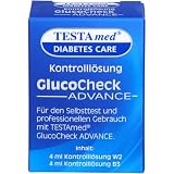TESTAMED GlucoCheck Advance Kontrolllösung 4 ml