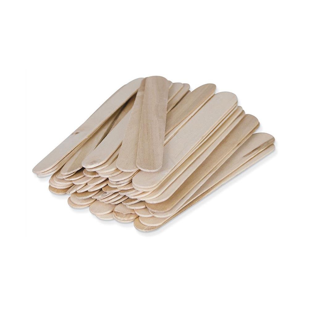 Shakuntla Wooden Waxing Spatula/Tongue depression (Pack 0f 50 PCS)