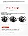 Planet-Shaped Kitchen Timers for Cooking, All Mechanical with Loud Alarm, Rotary 1-Hour Countdown, Magnetic Attachment, No Batteries Needed Timers for Cooking (Black)
