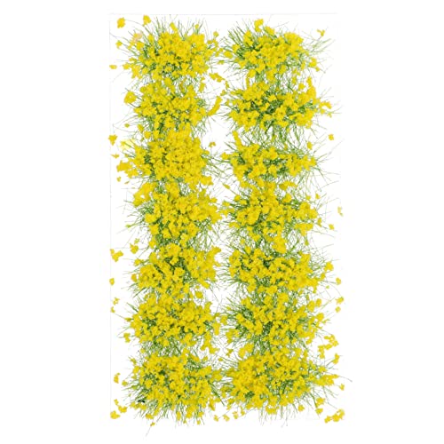Cabilock War World Scenics Gras Gaming Base Blumen Grasbüschel Modellbau Baum Tabletop Gelände Statische Grasbüschel Geländebau Miniatur Ornamente Eisenbahn Modellbahn...