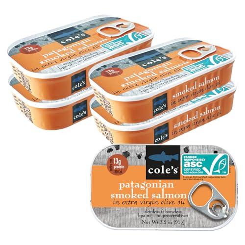 Cole's Seafood Smoked Salmon in Extra Virgin Olive Oil