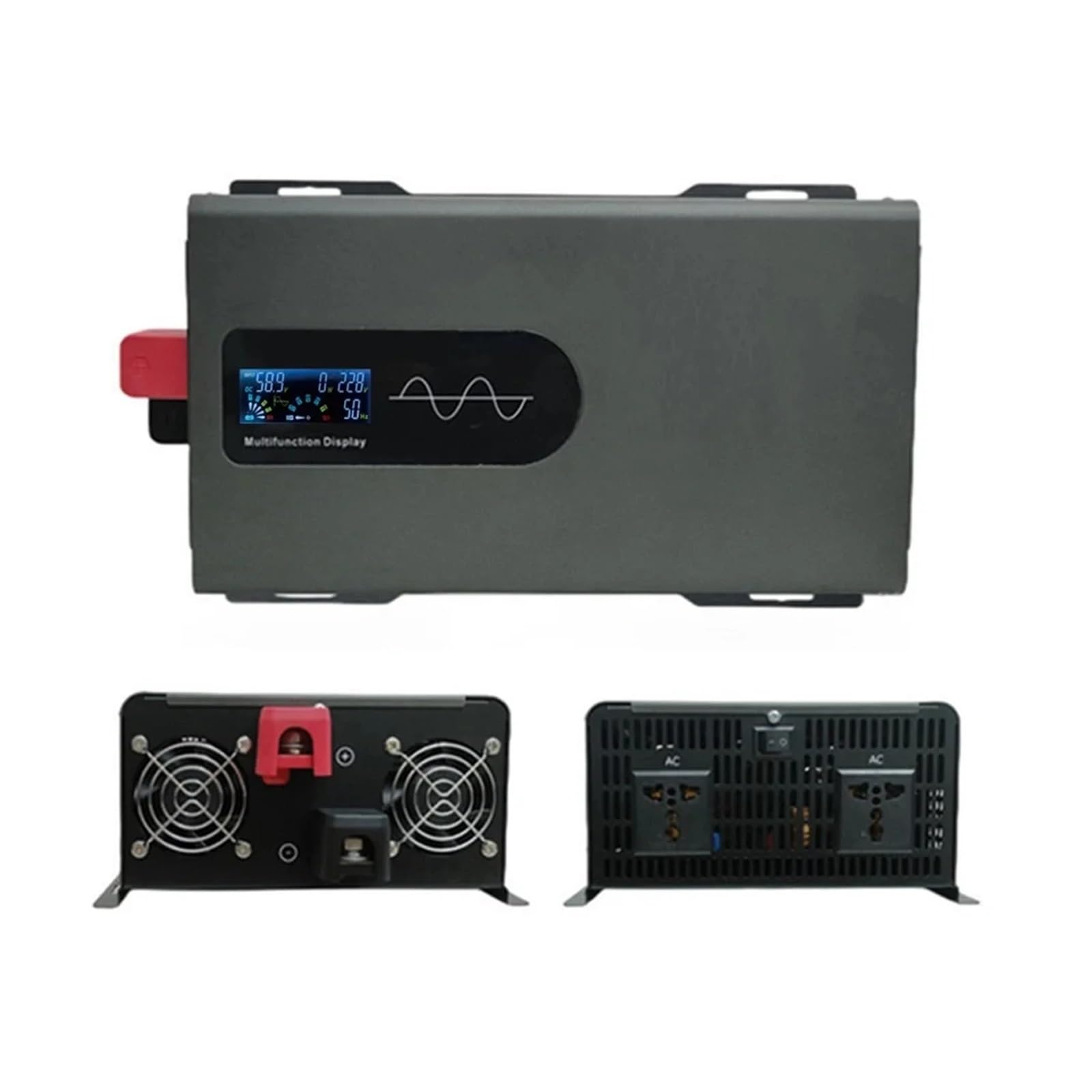 Mikroinwerter, Czysta fala sinusoidalna DC 12V 24V 48V 60V do AC Power Invertor Converter Solar Car Micro Inverter(6000W,48V_50)