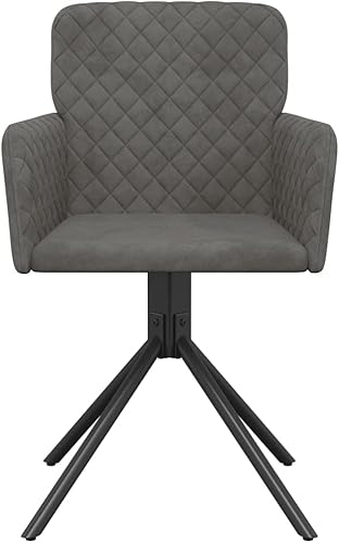 Miniatura 13 de Sillas de comedor giratorias, silla de café, silla de comedor moderna adecuada para cenas diarias o eventos especiales como reuniones, bodas y Negro