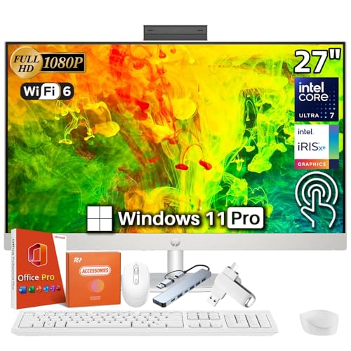 HP 27C` ^b`XN[ I[C fXNgbvRs[^[ 2025 Intel 12-Core Ultra 7 155U (ő4.8GHz)A27C` FHD A`OAfBXvCA32GB DDR5A1TB SSD Wind