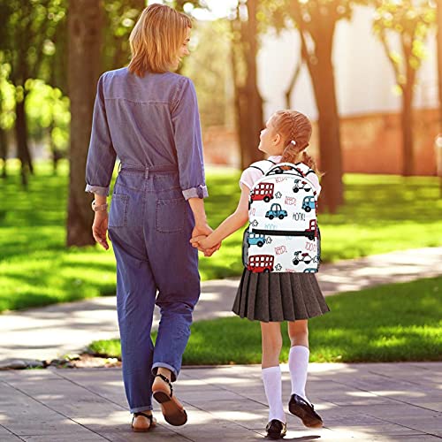 Sac à dos d'école mixte grand compartiment imprimé décontracté pastèque moderne