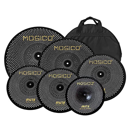 Low Volume Cymbal Pack Mute Set Black 10”splash+14