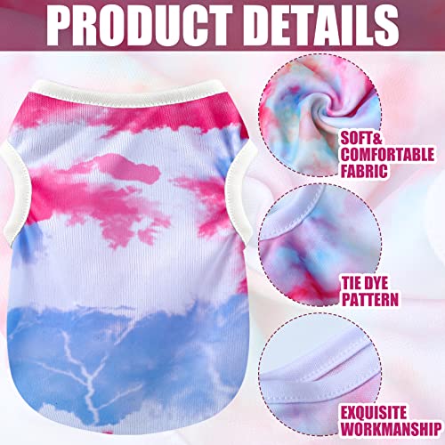 Sanwuta Eight Pack Tie Dye Dog Shirts #TOP16