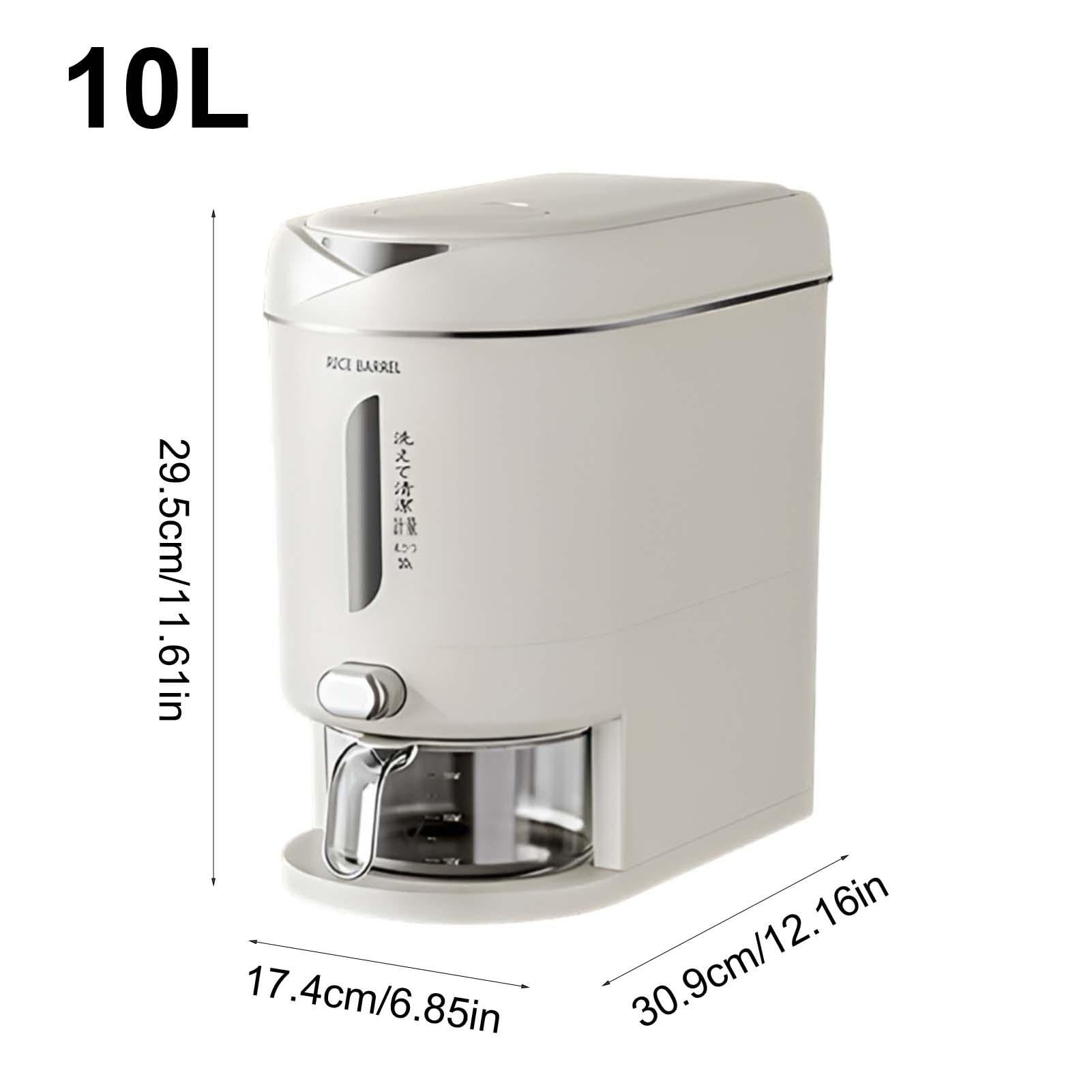 Dispenser Multifunzione a Prova di Umidità, Grande, per Riso, Soia, 17,4 x 30,9 x 29,5 cm