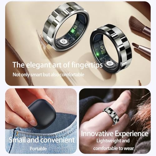 Smart Ring Fitness Tracker bague connectée santé avec gestes aériens - 7