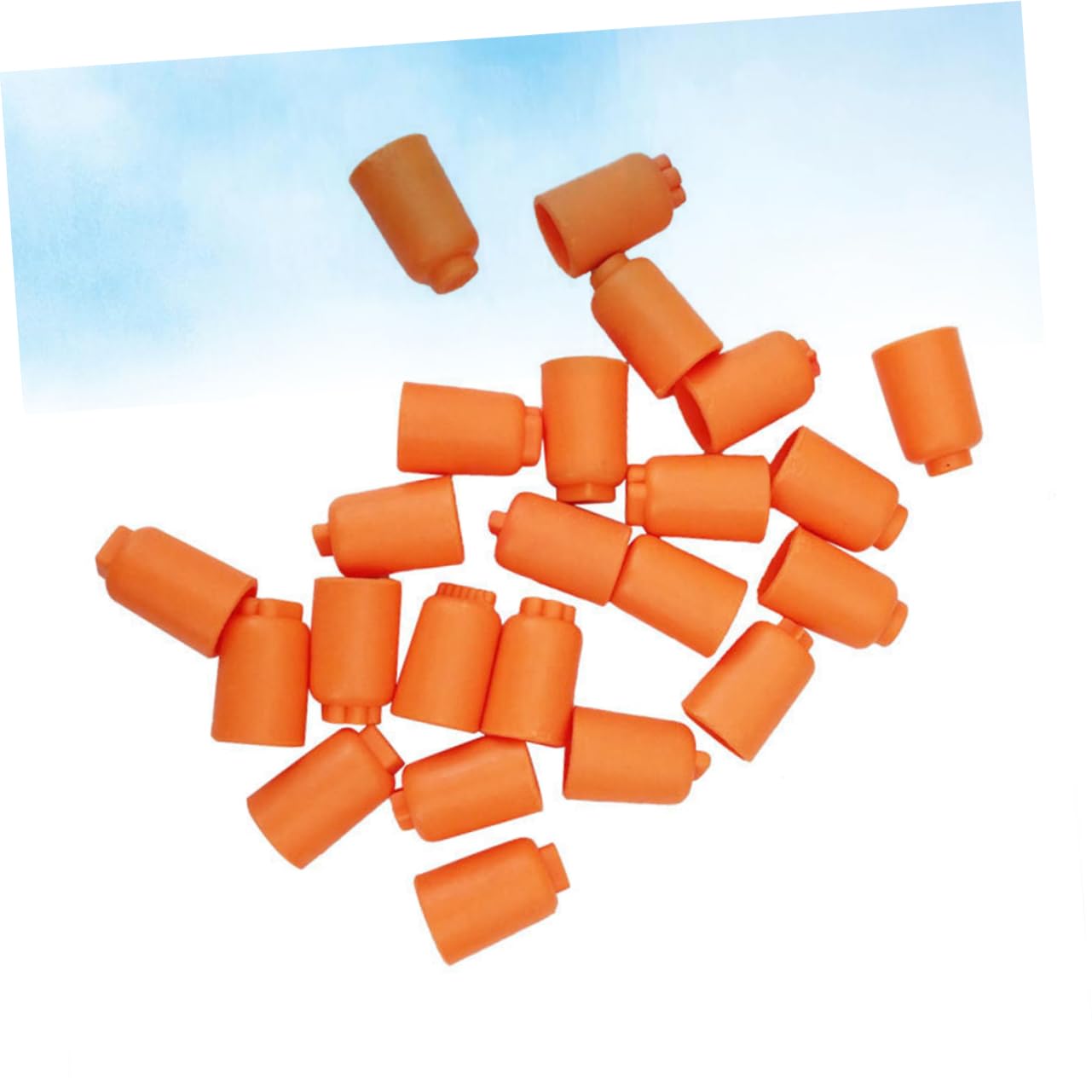 TEHAUX 48 Pcs Art Tools for Boys and Stamps Number Stamps Easy to Use Finger Daubers