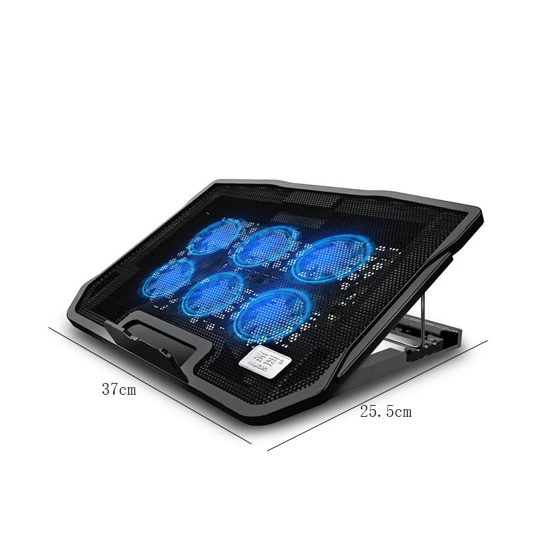 6 Fan Air-Cooled Desktop Quiet Laptop Cooling Mounting Bracket