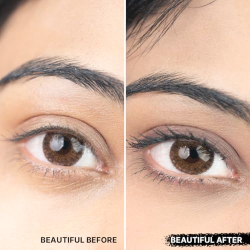 Image of Sotrue Dark Spell 2-in-1 Prolong & Volumizing Mascara | Waterproof, Smudge-Proof & Long-Lasting | Intense Black Pigment with Panthenol & Biotin | 15ml