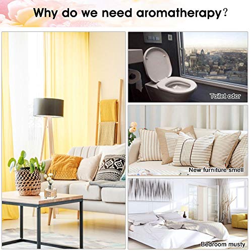 EMAGEREN 4 Pezzi Bottigliette di Vetro per