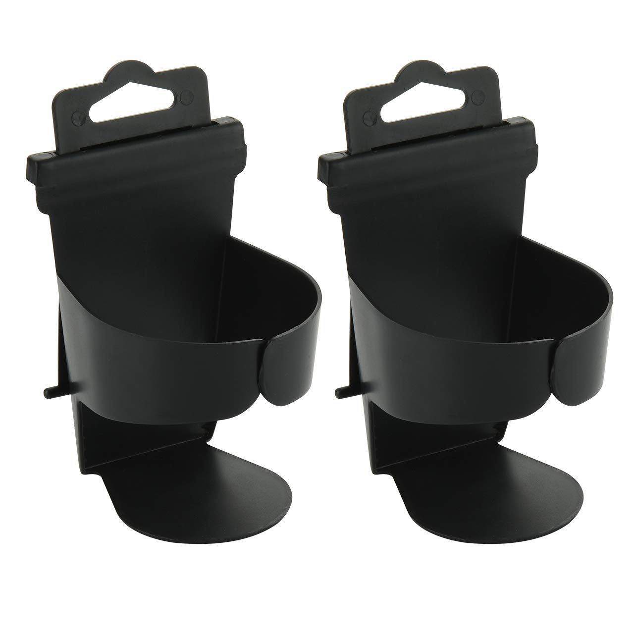 CM Pack of 2 Auto Cup Holder Vehicle Can Bottle Storage Hanger Hook Car
