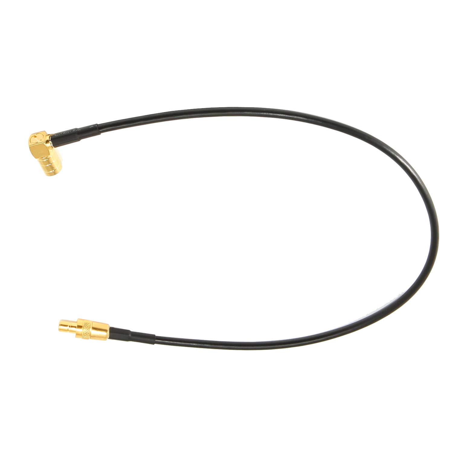 Photo 1 of Anina 1' Sirius XM Radio Antenna Coaxial Extension Cable for Home Vehicle Satellite Radio Stereo Receivers Tune SMB Male Straight to SMB Female Right Angle Adapter