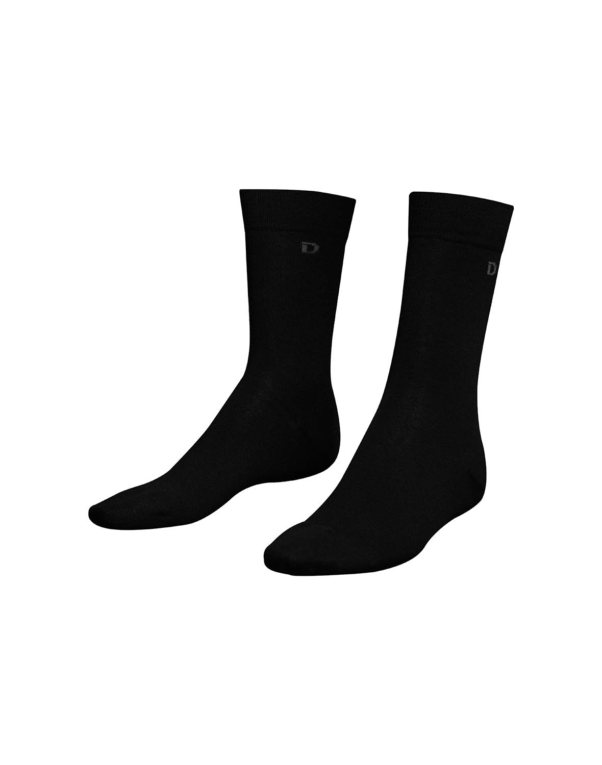 DILLING Men's socks - organic merino wool Black 9-11