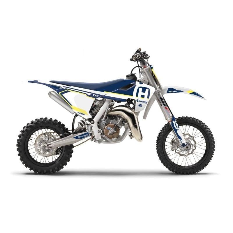 KUTVEK - Kit Deco Moto Cross Nova Husqvarna Tc 65 Azul