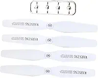 Generic 4 Hélices de Drone de 14,5 Cm, Peças de Reposição para ZD6-gps, ZD8, X6 E X52, Branco