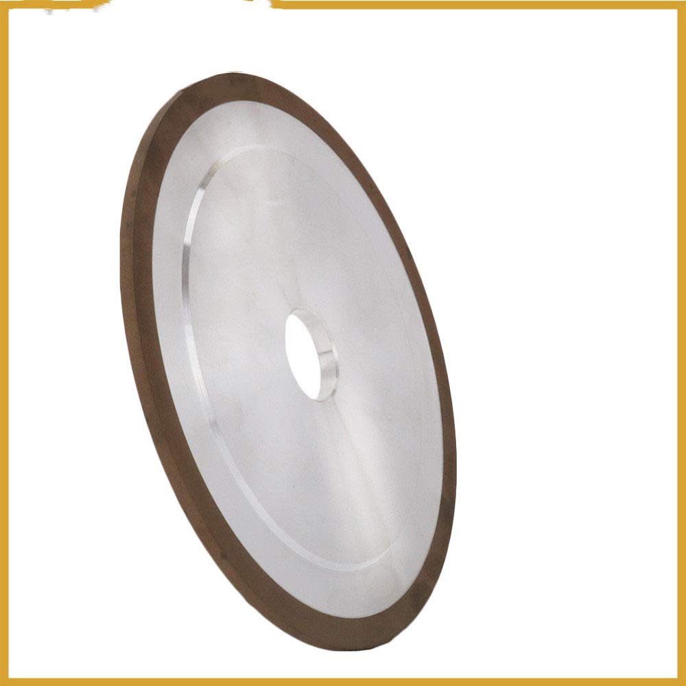 Mola diamantata Disco da taglio Smerigliatrice per legante in resina per affilatrice per frese in acciaio al tungsteno 100/125 / 200mm 240Grit 1Pc, 200x32x10x2.2mm